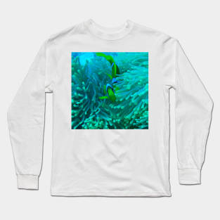 Clownfish and Sea Anemone Long Sleeve T-Shirt